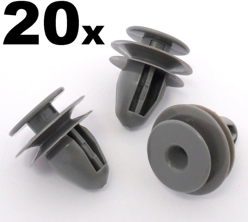 20x Honda Interior Door Panel and Trim Retainer Clips- Civic Del Sol Integra etc