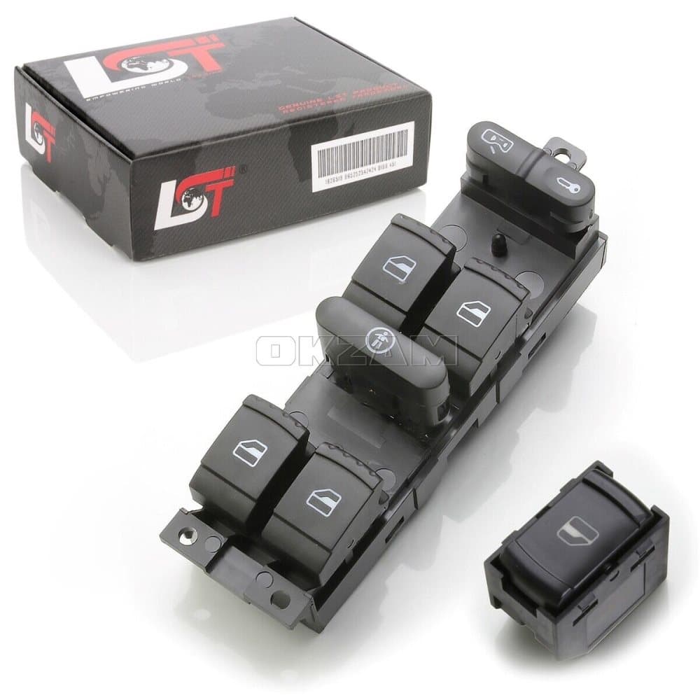 ELECTRIC WINDOW CONTROL SWITCH FRONT LEFT RIGHT FOR VW GOLF IV 4