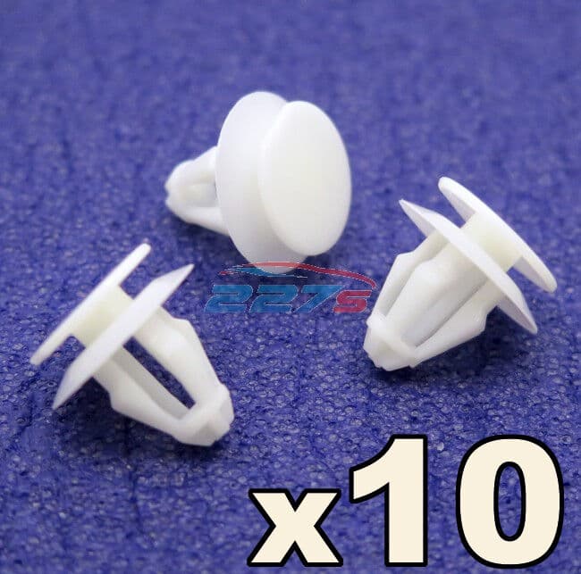 10x Door Card Trim Clips for Audi A4 A6- Interior Trim Panel Clips- Front & Rear