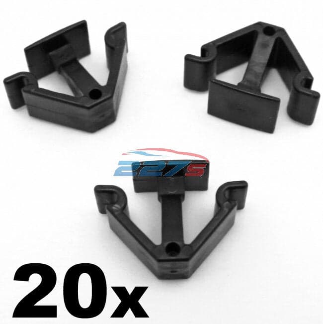 20x Techo Interior / Revestimiento Clips Bordes Plástico para Seat Alhambra
