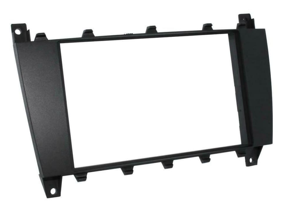 car CD Radio Stereo Double Din Frame Facia Fascia Surround Trim Fits Mercedes