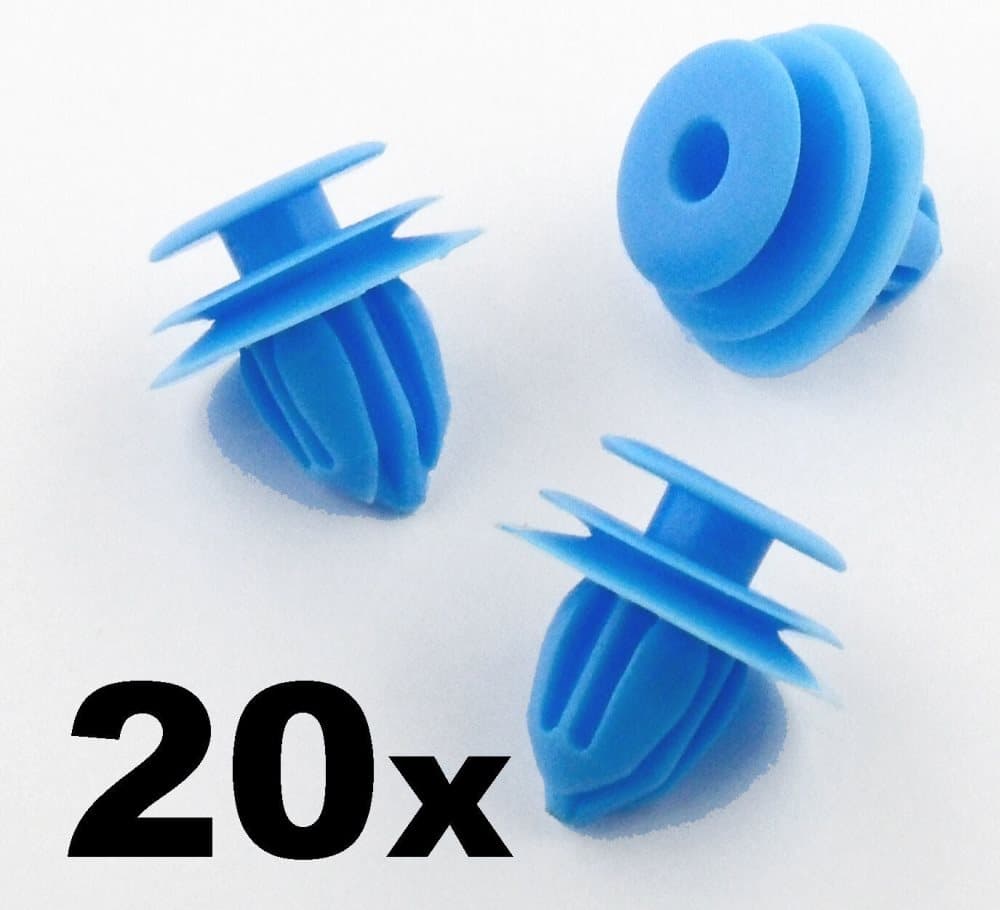 20x Toyota Interior Panel Clips for Dashboards, Pillars, Door Cards, Roof Lining