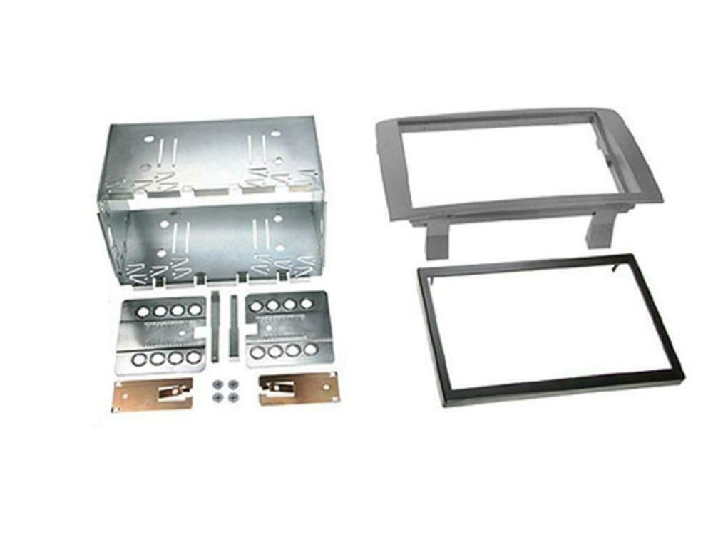Radio Stereo Facia Fascia Plate Ct23la01 For Lancia Musa Anthracite Double Din