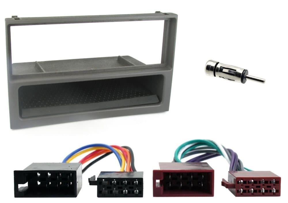 ct24sa01 CD Radio Stereo Single Din Fascia Facia Panel Pocket Kit For Saab 9-5