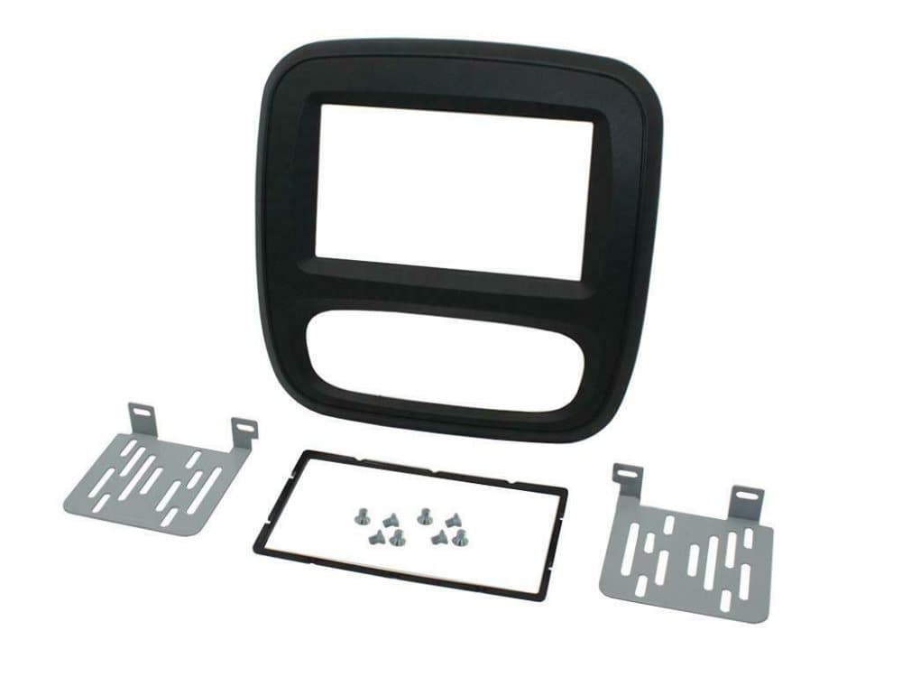 Radio Stereo Facia Fascia Ct23ns33 Double Din Screws Brackets Fits Nissan Nv300