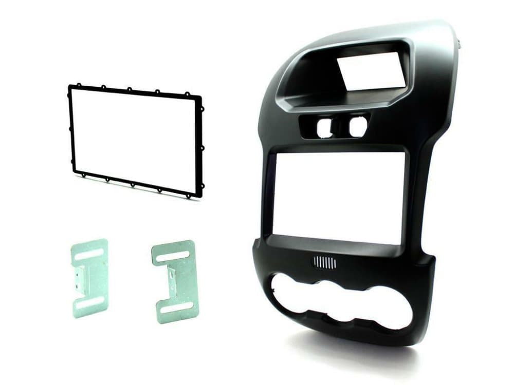 ct23fd37 CD Radio Stereo Facia Fascia Double Din Plate Trim Kit Fits Ford Ranger