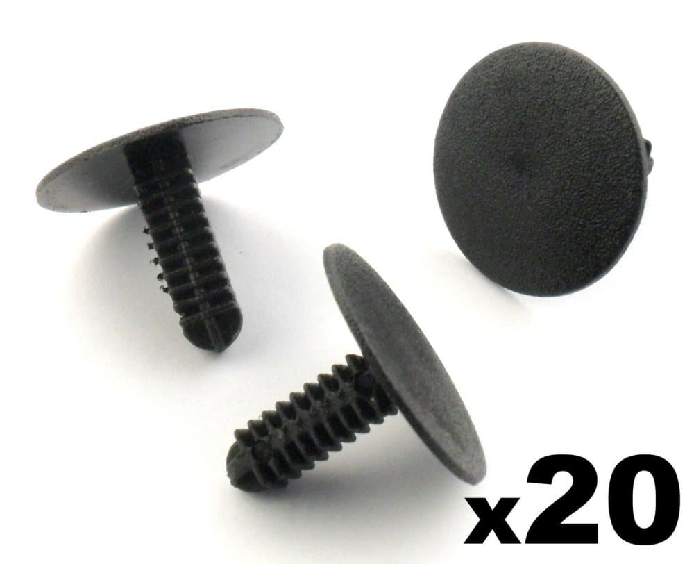 20x Honda Interior Carpet, Boot lining, Seat Back & Plastic Trim Panel Clips