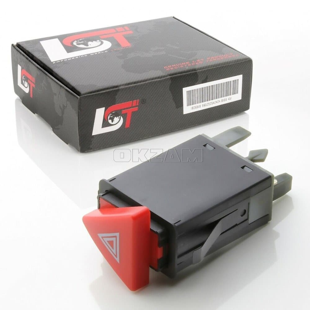 HAZARD WARNING INDICATOR LIGHT SWITCH FOR SKODA OCTAVIA 1U 1Z