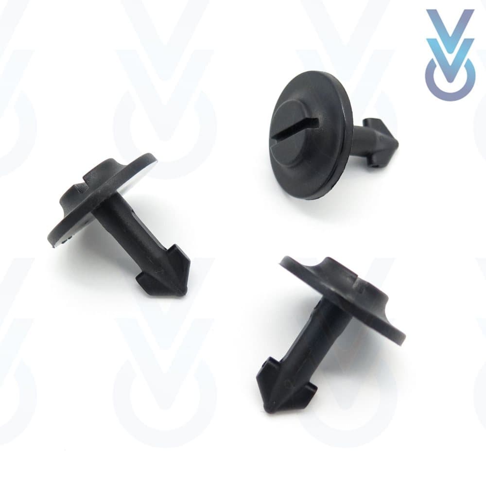 10x Rear Wheel Arch Lining & Mudguard Clips for some Volkswagen Passat