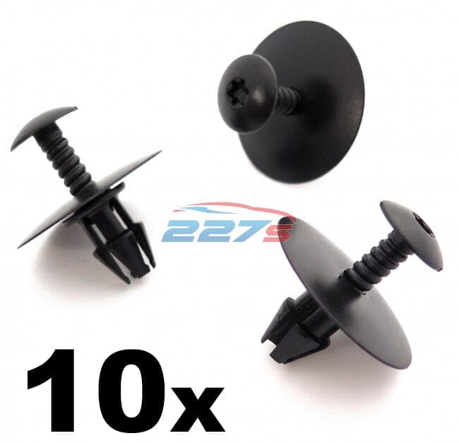 10x Mercedes Side Skirt Clips, Rocker Panel Cover Clips- 0019900192