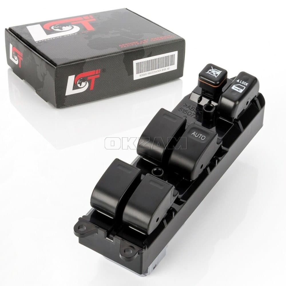 ELECTRIC WINDOW MASTER CONTROL SWITCH FRONT RIGHT FOR TOYOTA CAMRY