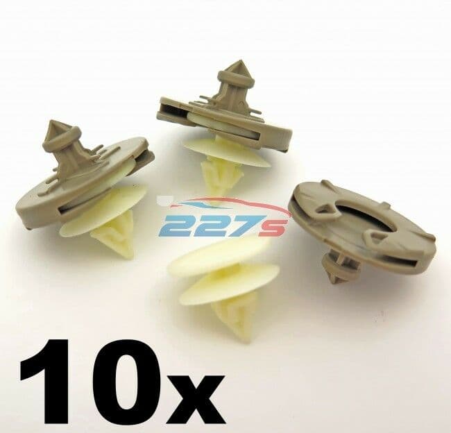 10x Plastic Door Card Clips for VW Golf Mk3 & Vento- Trim Clips for Door Panel