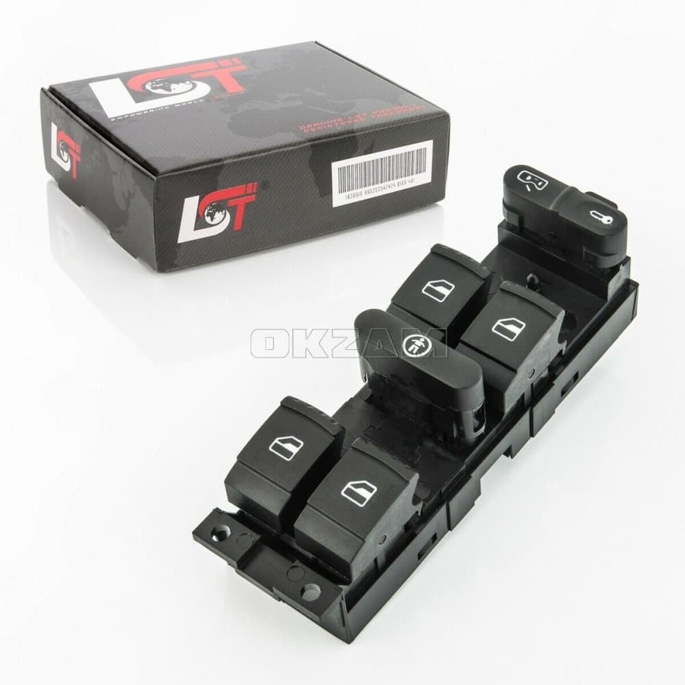 POWER MASTER WINDOW SWITCH FOR SEAT ALHAMBRA 7V FRONT RIGHT DRIVERS SIDE