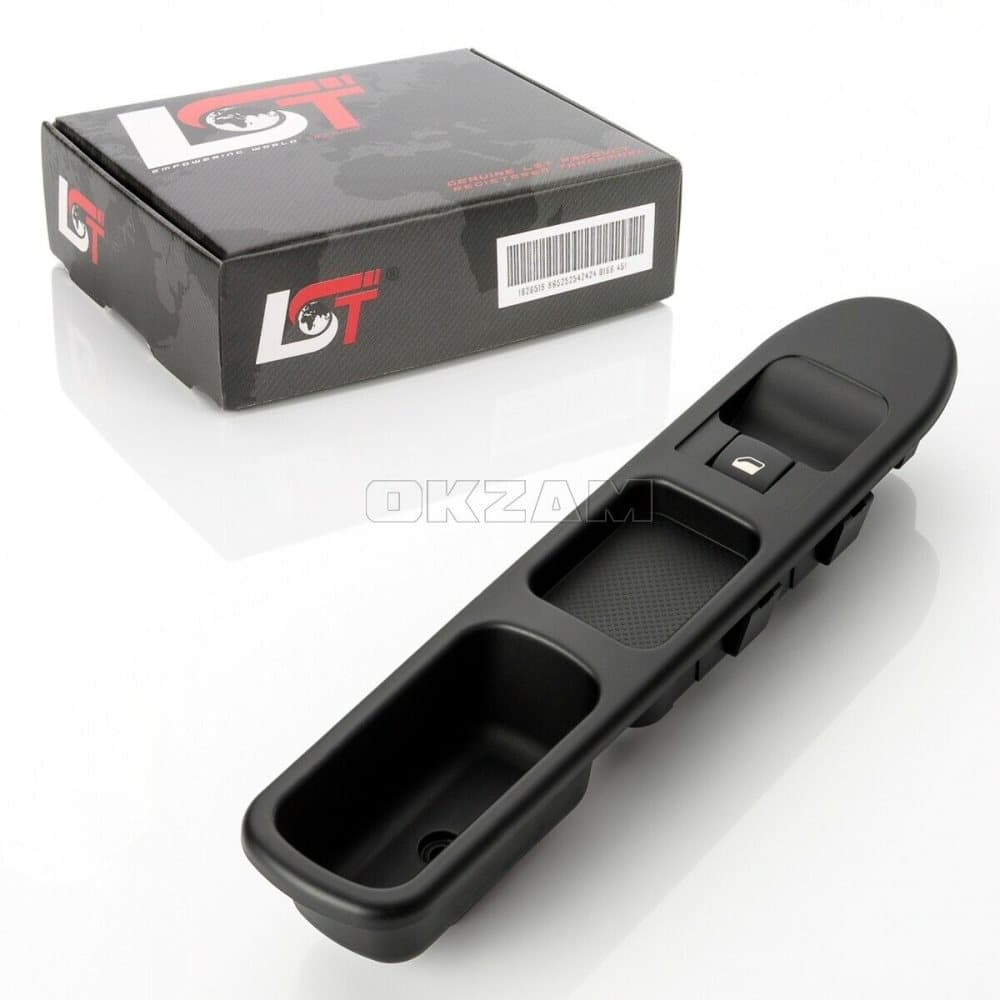 ELECTRIC WINDOW SWITCH WITH FRAME FRONT LEFT FOR PEUGEOT 207
