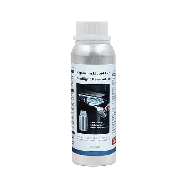 Bil forlygte restaureringssæt, kemisk polering, bil maling pleje, 300ML kit Karton