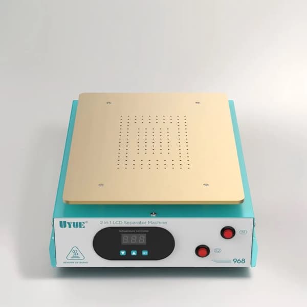LCD Separator Maskine, Maksimal Temperatur 180 °C, Effekt 600W, Spænding AC 100-240V,UYUE 968