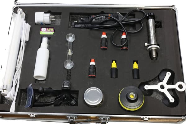 Auto Glas Reparation Værktøjssæt, Holdbar Harpikssprøjte, Brugervenligt Sæt, CE Certificeret