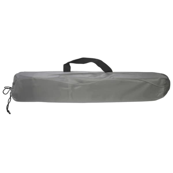 Bo-Camp Vindskydd med fönster Dennis 500x140 cm grå