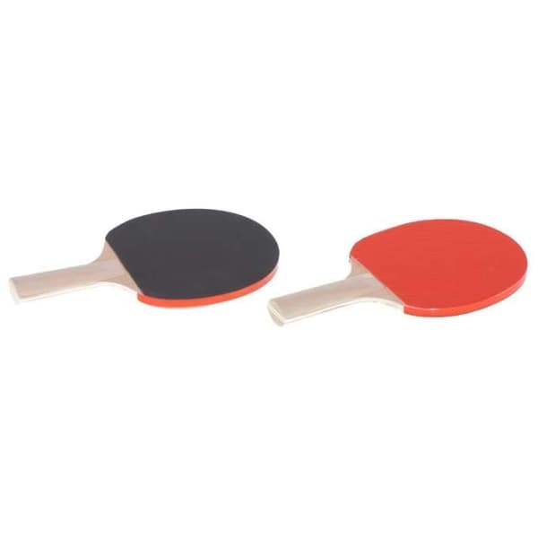 Bordtennis sett med justerbart nett | Profesjonelt bordtennissett med 2 bordtennisracketer