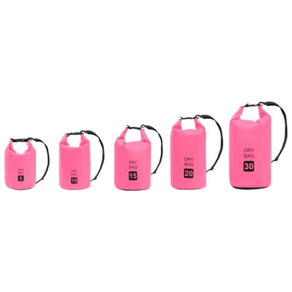 Medina Vattentät packpåse rosa 10 L PVC