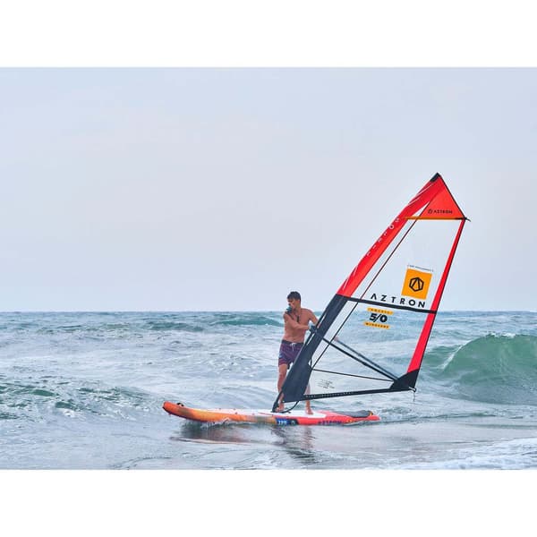Aztron Soleil Windsurf 5.0 Punainen,Valkoinen 5.0 m2