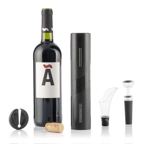 Elektrisk proptrækker med tilbehør til vin Corking InnovaGoods