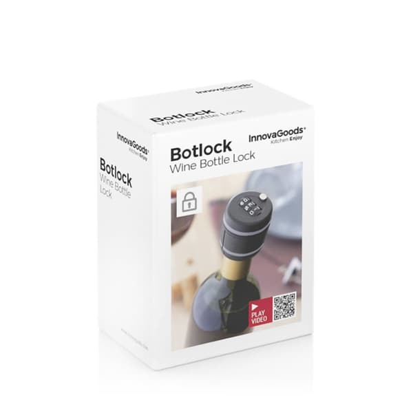 Hængelås til vinflasker Botlock InnovaGoods