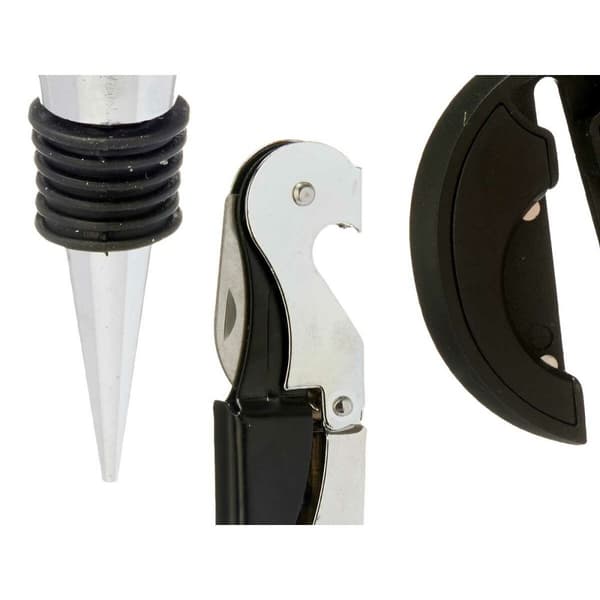 Set med Vintillbehör Kinvara KT180219 Rostfritt stål polypropen 3 Delar (24 antal)