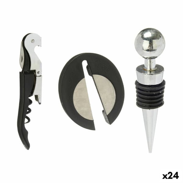 Viinitarvikesetti Kinvara KT180219 Ruostumaton teräs polypropeeni 3 Kappaletta (24 osaa)