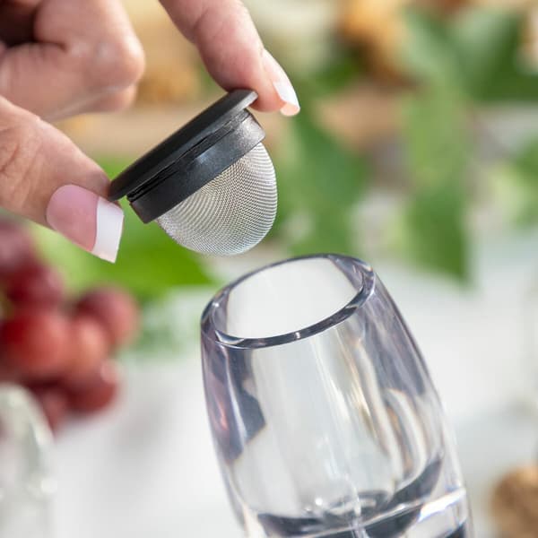 Vinluftare med filter, hållare och lock Wineir InnovaGoods