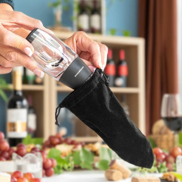 Vinluftare med filter, hållare och lock Wineir InnovaGoods