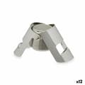 Miniatyrbillede 1 af 3: Champagneprop Kinvara KT970 Sølvfarvet Sølv Silikone Rustfrit stål Plastik 6 x 5,5 x 3,5 cm Hermetisk (12 enheder)