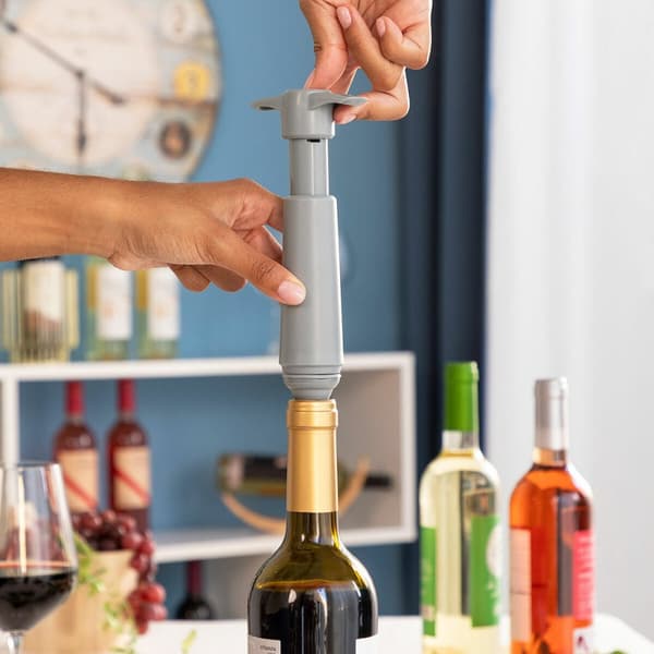 Vakuumpumpe og Vinstoppere Winuum InnovaGoods (4 hetter)