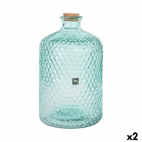 Pullo La Mediterránea Primavera grabada Lasi 5 L (2 osaa)
