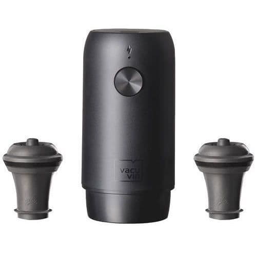 Vacu Vin vinpump 2 svarta proppar - 92004606