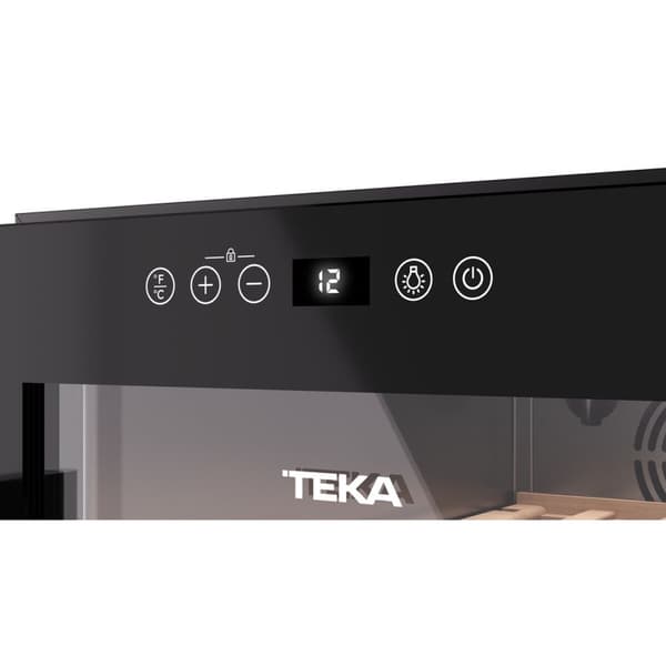 Viiniteline Teka RVF 10032 GBK Musta