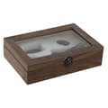 Miniatyrbilde 1 av 4: Vintilbehør Sæt Home ESPRIT Svart Naturell Rustfritt stål Tre MDF 21 x 14,5 x 5,4 cm