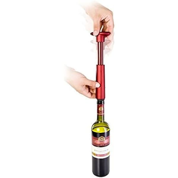Tescoma T695430 Vakuumpump, Plast, Röd, Taglia Unica