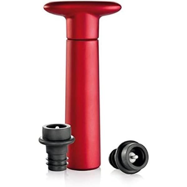 Tescoma T695430 Vakuumpump, Plast, Röd, Taglia Unica