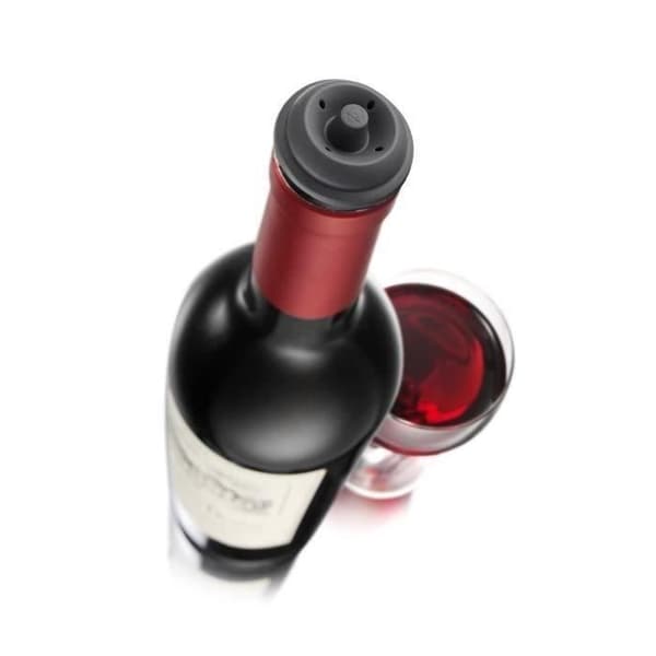 VACUVIN - Vinpumpslåda + 2 proppar - Classic White