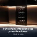 Miniatyrbild 4 av 11: BEGAGNAD Vinbutik Cecotec Svart (Renoverade A)