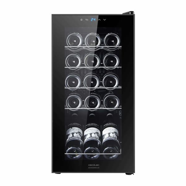 BRUGT Vinotek Cecotec Sort (Refurbished A)