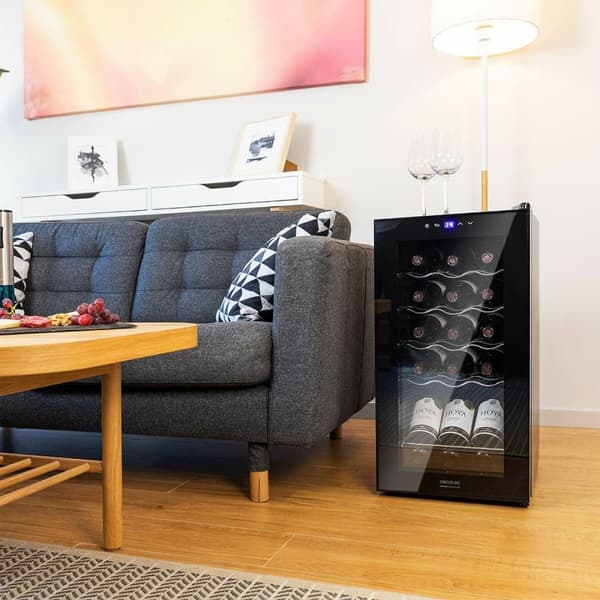 BRUGT Vinotek Cecotec Sort (Refurbished A)