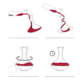 Miniatyrbild 5 av 5: Karaf tourbillon 1L - Vacuvin