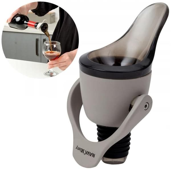 Bouchon verseur - MISTY - 9cm - Plast - Beige - Sous vide