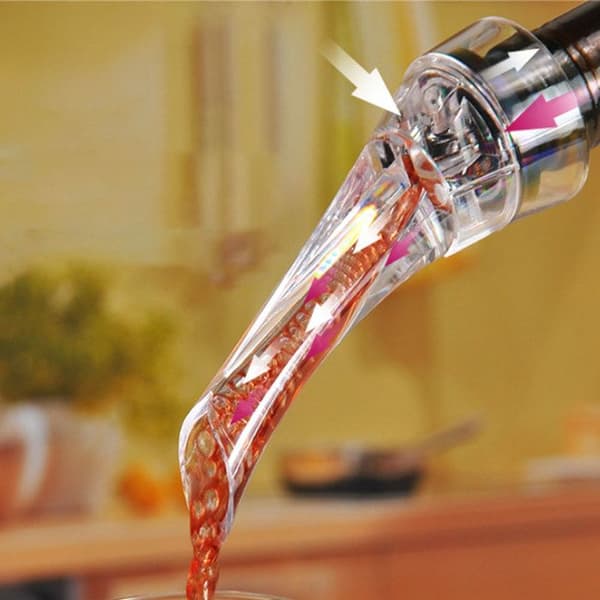 TD® Pourer / Vinluftare / Wine Aroma Releaser / Akryl och silikon