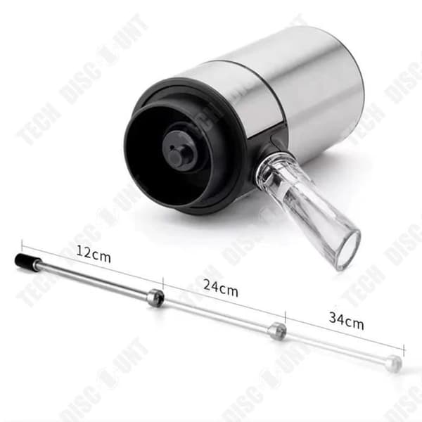 TD® Multifunktionell Mini Karaff Öl Vin Vin Pump Universal Lazy Pouring Artefakt Elektrisk vinautomat