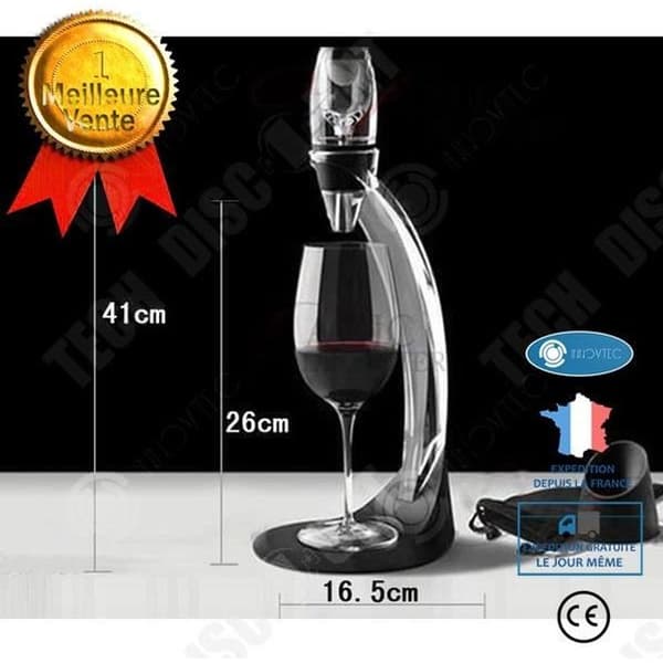INN® luftare kit fristående vinkaraff set omedelbar professionell vinhandlare fina vinaromer elegant design present