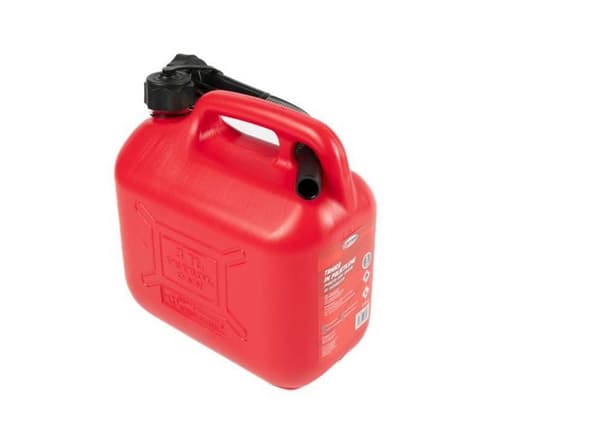 START Plastiktank för bränsle 5 L med hällpip - Lätt, säker och godkänd