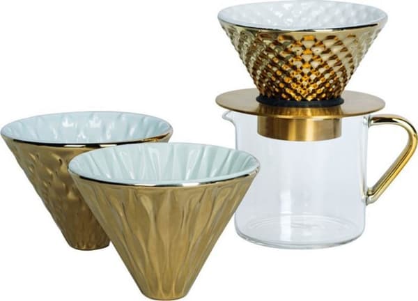 Anti-dropp - hällpip Loveramics - 2700000187 - Bryggare - Droppset - Specialutgåva guld